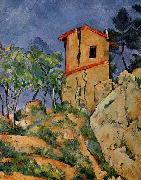 Paul Cezanne The House with Burst Walls USA oil painting artist
